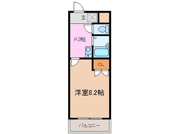 サンハイツの物件間取画像